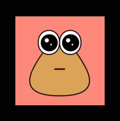 A Close Up Of A Cartoon Character With Glasses And Earrings GIF