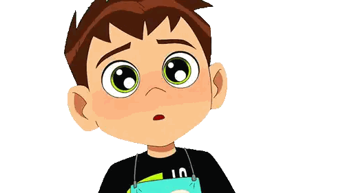 A Close Up Of A Cartoon Character With His Mouth Wide Open Sticker