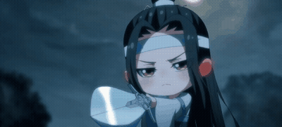 A Close Up Of A Cartoon Character With Long Hair And A Bandage On Her Head GIF