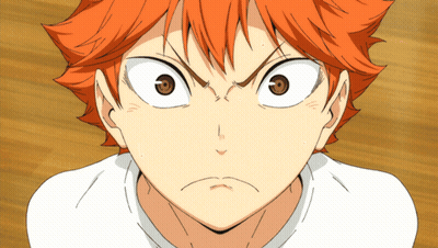 A Close Up Of A Cartoon Character With Orange Hair And Brown Eyes GIF