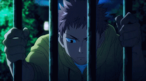 A Close Up Of A Cartoon Character With Purple Hair GIF