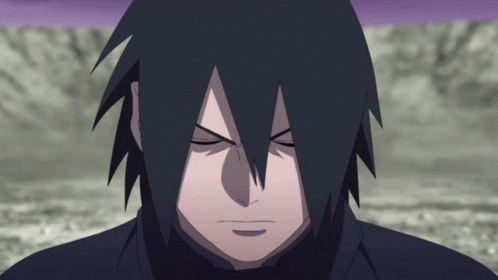 A Close Up Of A Cartoon Character With Red Eyes And Purple Eyes GIF
