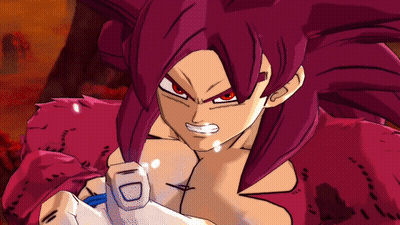A Close Up Of A Cartoon Character With Red Hair And The Letter D On His Hand GIF