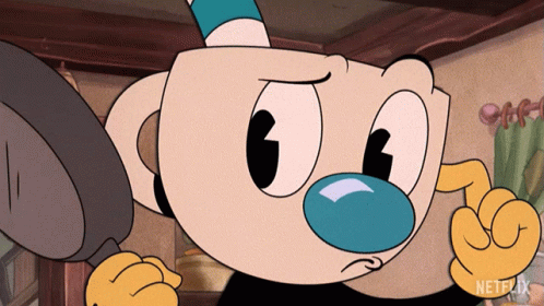 A Close Up Of A Cartoon Character With The Word Netflix On The Bottom Right Corner GIF