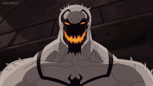 A Close Up Of A Cartoon Character With The Words Kisscartoon Visible GIF