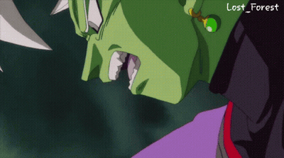 A Close Up Of A Cartoon Character With The Words Lost Forest Below Him GIF