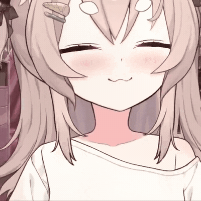 A Close Up Of A Cartoon Girl With Long Hair Making A Funny Face . GIF