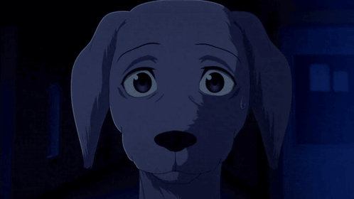 A Close Up Of A Dog With Its Mouth Open GIF