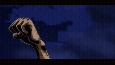 A Close Up Of A Fist With Water Coming Out Of It In A Cartoon . GIF
