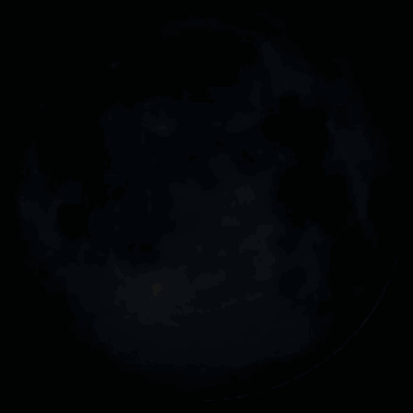 A Close Up Of A Full Moon With A Dark Background GIF