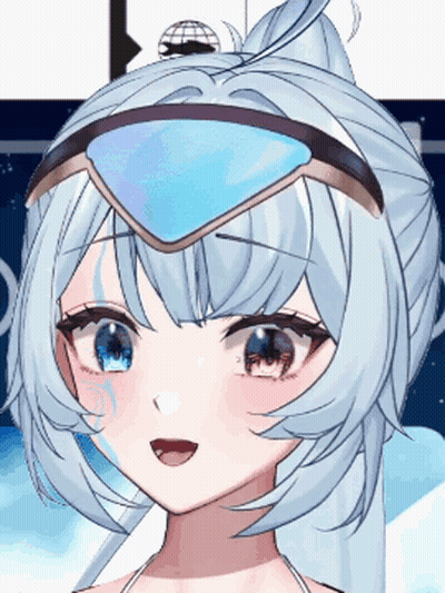 A Close Up Of A Girl 'S Face Wearing A Headband And Goggles GIF