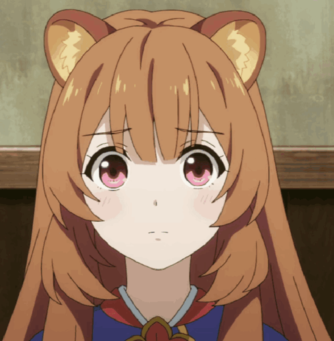 A Close Up Of A Girl 'S Face With A Lion Ear GIF