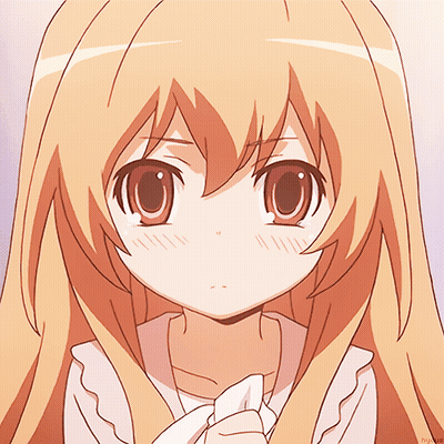 A Close Up Of A Girl 'S Face With A Purple Background And A Watermark That Says Yukisa GIF