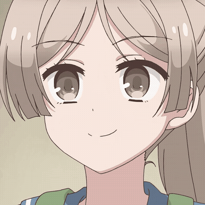 A Close Up Of A Girl 'S Face With A Smiling Expression GIF