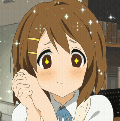 A Close Up Of A Girl 'S Face With A Star In Her Eye GIF