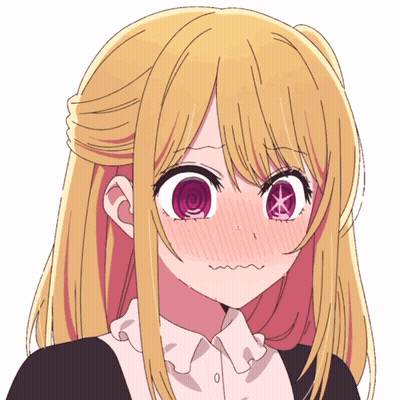 A Close Up Of A Girl 'S Face With A Star In Her Eye GIF