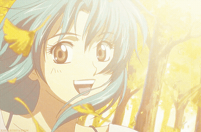 A Close Up Of A Girl 'S Face With A Watermark That Says " Xheartymotion " GIF