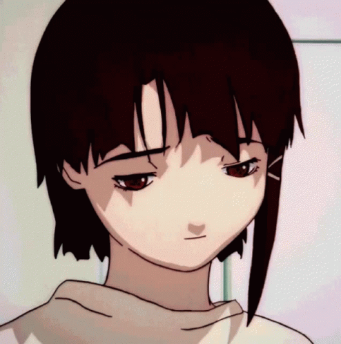 A Close Up Of A Girl 'S Face With Brown Hair GIF
