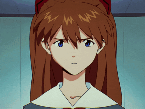 Girl's Face With WW Letters On Head GIF