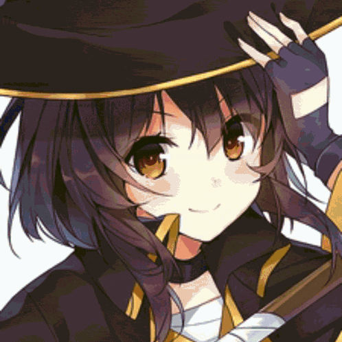 A Close Up Of A Girl Wearing A Hat GIF