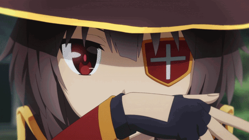 A Close Up Of A Girl With A Cross On Her Face GIF