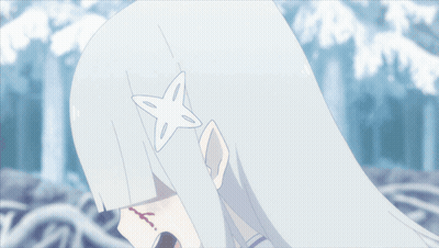 A Close Up Of A Girl With A Star On Her Head GIF