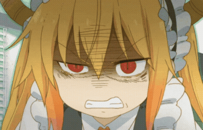 A Close Up Of A Girl With A Very Angry Face GIF