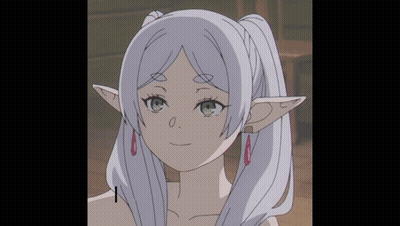 A Close Up Of A Girl With Ponytails And Earrings GIF