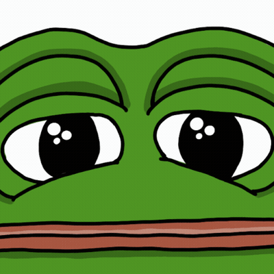 A Close Up Of A Green Frog 'S Eyes GIF