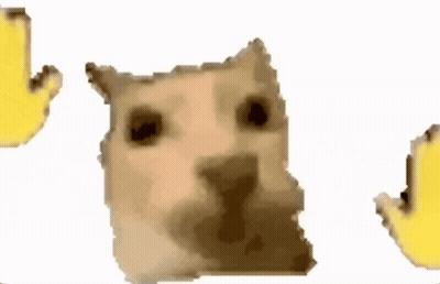 A Close Up Of A Hamster 'S Face With Two Bananas Behind It . GIF