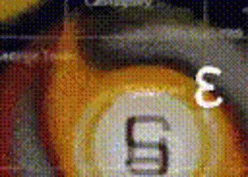 A Close Up Of A Lottery Ticket With The Number 5 On It GIF