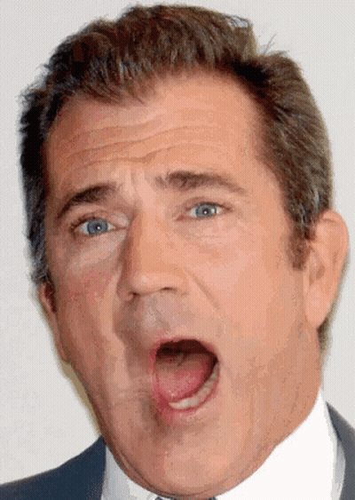 A Close Up Of A Man Making A Surprised Face GIF