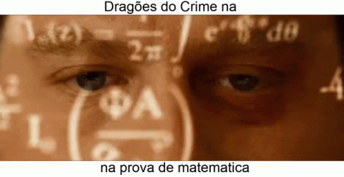 A Close Up Of A Man 'S Eyes With Mathematical Equations Written On His Face . GIF