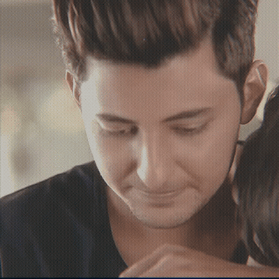 A Close Up Of A Man 'S Face And Neck GIF