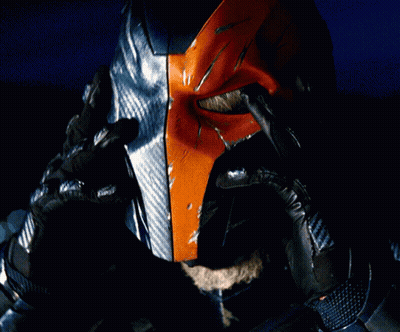 A Close Up Of A Man 'S Face With A Beard And A Black Headband That Says ' Armour ' GIF