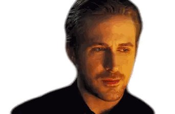 A Close Up Of A Man 'S Face With A Beard And A Black Shirt . Sticker