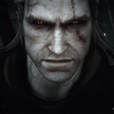 A Close Up Of A Man 'S Face With A Black Eye GIF