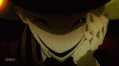 A Close Up Of A Man 'S Face With A Fake Smile GIF