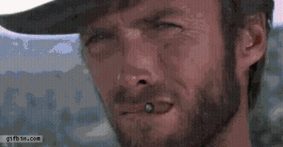 A Close Up Of A Man 'S Face With A Gifbin.com Watermark At The Bottom GIF