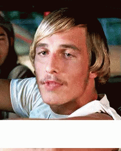 A Close Up Of A Man 'S Face With A Mustache GIF