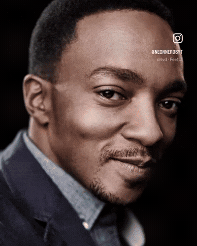 A Close Up Of A Man 'S Face With A Neonnerdsyt Watermark GIF