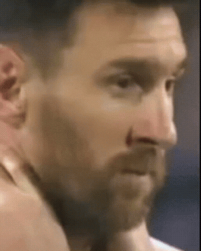 A Close Up Of A Man 'S Face With A Nose Ring GIF