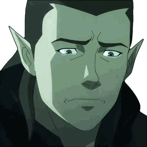 A Close Up Of A Man 'S Face With A Sad Look On His Face Sticker