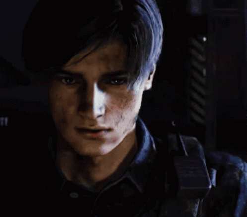 A Close Up Of A Man 'S Face With A Scar On His Face GIF