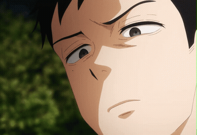 A Close Up Of A Man 'S Face With A Serious Expression GIF