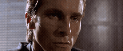 A Close Up Of A Man 'S Face With A Serious Expression GIF