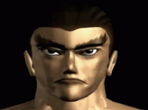 A Close Up Of A Man 'S Face With A Serious Expression GIF