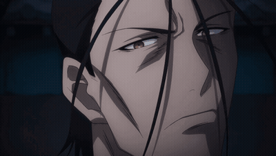 A Close Up Of A Man 'S Face With A Serious Look On His Face GIF