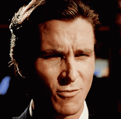 A Close Up Of A Man 'S Face With A Serious Look On It GIF