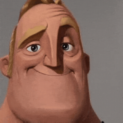 A Close Up Of A Man 'S Face With A Shadow Of A Person Behind Him GIF